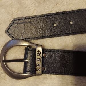 Colombian made genuine leather belt by zena